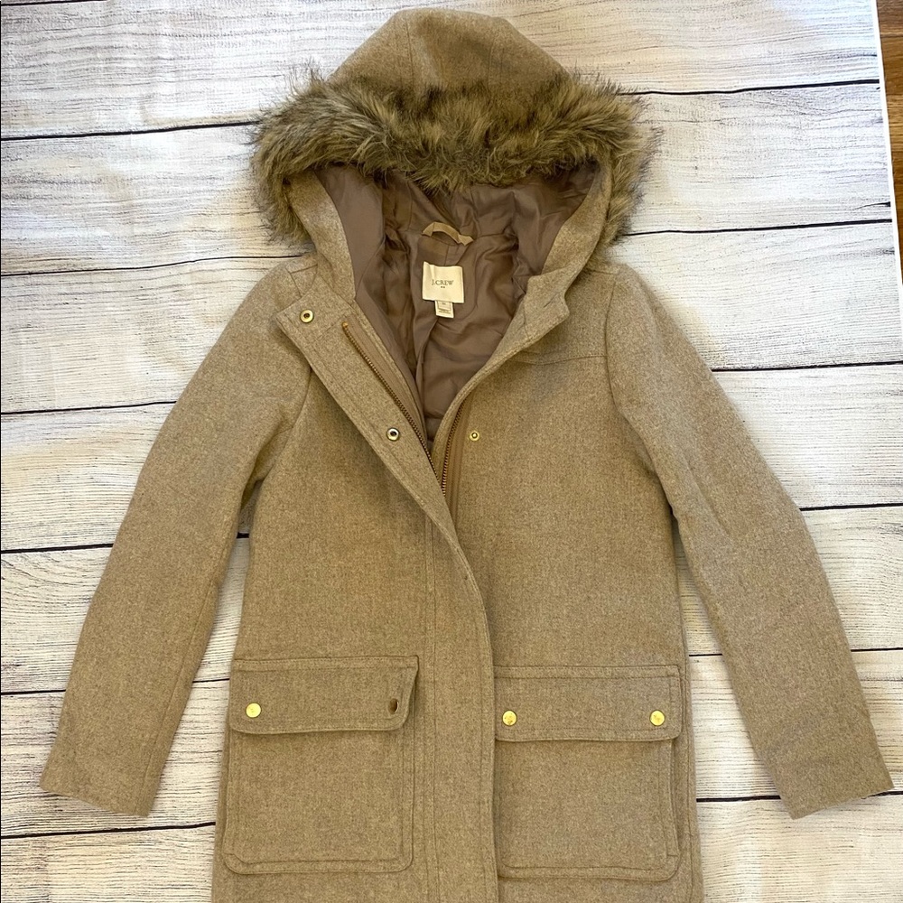 J Crew Factory Parka